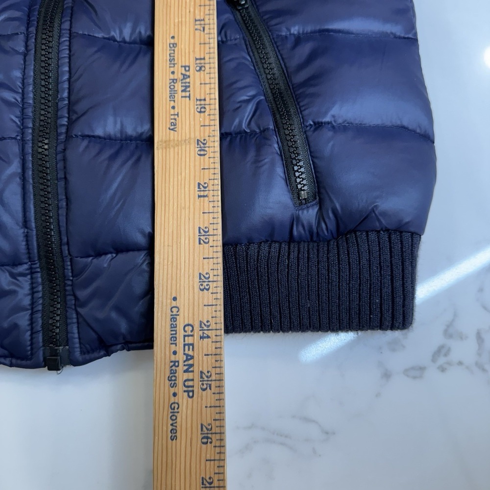 American Eagle Puffer Vest Womens M Blue Down Cozy Winter‎ Layer Casual - Picture 7 of 7